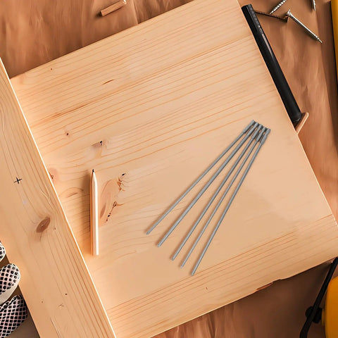 Huge Heavy Duty Long Screwdriver Bits Set With 5 Pieces Including Master PH1 And PH2 Sizes Perfect For Electric Drills And Manual Gear During Metal Construction Fix It Projects Around The Workplace, 300mm steel bits on wood