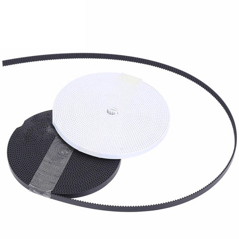 Built Tough GT2 Timing Belt With Steel Core For 3D Printers And CNC Projects reinforced polyurethane belts on spools.