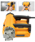 Heavy Duty Electric Wall Planer For Floor Tile Removal 4580W Motor 3500 RPM Adjustable Depth Concrete Scraper With Carry Case side view with handles