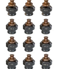 Set of hydraulic punch dies for 14.5mm Electric Hydraulic Hole Punch Die Set For Metalworking, various sizes, compatible with MHP20
