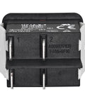 Back view of Beefy Heavy Duty Rocker On Off Switch 4 Pin IP55 125/250V 20A 2HP for welding machines and household appliances