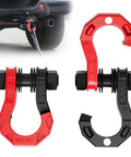 Three Quarter Inch D Ring Shackles With Seven Eighth Inch Screw Pin Beefy Heavy Duty Off Road Tow Winch Shackles Built To Haul Big Loads