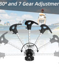 Stabilizer Mount For Trolling Motor Terrova Riptide Ulterra PowerDrive with 180° and 7 gear adjustment options visible.