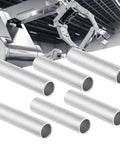 Ten Pack Aluminum Robot Tubes 12mm OD 10mm ID 50mm Length Built Tough And Lightweight For DIY Robotics And Industrial Projects High Strength Replacement Parts For Robotic Frames