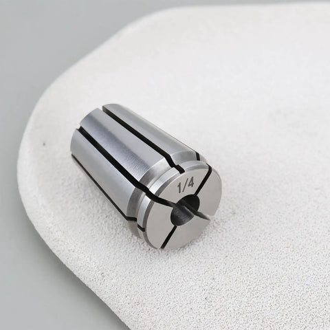 Built Like A Tank Quarter Inch Die Grinder Collet Top Shelf Hardened Steel for secure bit clamping on power tools.