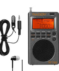 Grab And Go Portable Shortwave Radio With SSB And Full Band Coverage AM FM SW CB VHF UHF WX AIR NOAA Weather Alerts