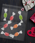 Self Sealing BOPP Bags Pack Of 100 For Food And Baking Supplies With Portable Design Great For Small Biz And Snack Storage