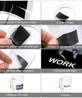 Instruction steps for using Two Pack 15.3x10.4 Inch Black Laser Engraving Paper Sheets For Fiber Laser Marking And Engraving.