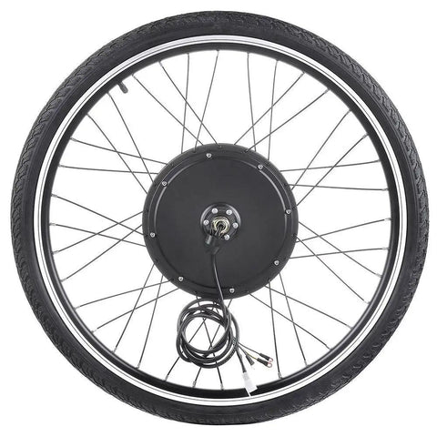 Turn Your Regular Bike Into a Street Ready E Bike With This 48V 1000W Front Hub Conversion Kit Dual Mode Controller 26 Inch Wheel