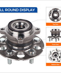 Rear Wheel Hub And Bearing Assembly For Acura RDX 2007 2012 And 2017 2018 AWD Also Fits Honda CR V 2007 2011 4WD high quality view