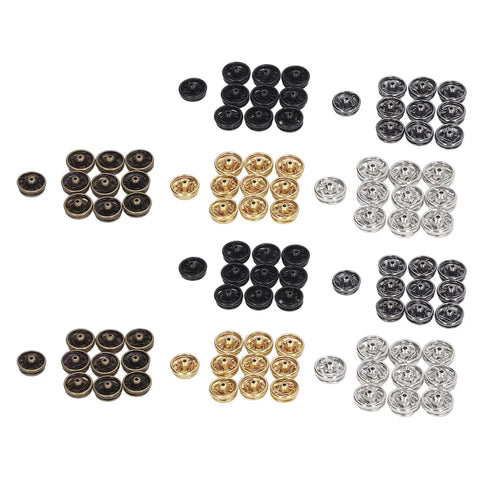 Snap Button Kit 100 Pieces 5mm Mini Metal Snap Fasteners For Doll Clothes Sewing Clothing Repair Skirts And Collars Easy Sew On Replacement