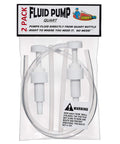 Packaging of Quart Bottle Fluid Transfer Pump With Long And Short Suction Tubes For Gear Oil And Transmission And Differential Fluid 5cc Hand Pump Fits Standard One Inch Open Quart Jugs Ideal For Tall Or Short Bottles