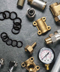 40 Pack Power Pressure Washer O Rings Set for One Quarter and Three Eighths Quick Couplers Rubber High Temp Easy Install Black Pro Grade Heavy Duty Seal Kit for Tough Leak Free Washes on pressure washer fittings