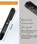 Brake Fluid Tester Pen With 5 LED Indicators For DOT3 DOT4 DOT5.1 Testing, Quick Moisture Check For Car Maintenance, Prevent Brake Fade