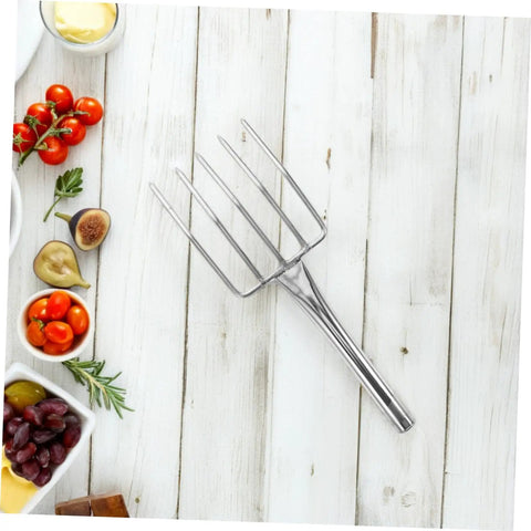 Stainless Steel Bean Sprout Fork Garden Hand Tool Portable Mucking And Digging Trowel For Weeding Planting Leaf Scoops