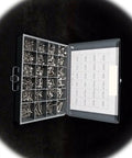 Stainless Flat Head Socket Cap Screw Assortment Kit for DIY and Pro Grade Use includes thread sizes 10-24, 1/4-20, 5/16-18, 3/8-16