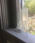 Clear safety lock installed on window frame for Kids Safe Window And Door Locks 4 Pack For Babyproofing Your Home Stops Windows Sliding Glass Doors Shower Doors And Closet Sliders From Opening Easy To Install Durable Childproofing Solution For Parents