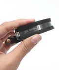 Hand holding Six Pack P Clamps Rubber Insulated Clips For UTV Windshield Wires 44mm Diameter 1.73 Inch Quick Connect Holder Bracket