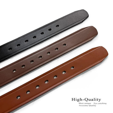 Durable Crease Edge One Piece Full Grain Cowhide Work Belt Strap 1.75 Inch Wide Tan 46 With Snap Interchange Buckle System For Duty Uniform Or Everyday Gun Belts