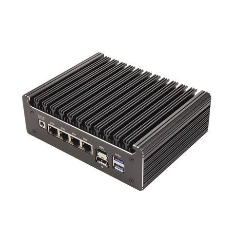 Kickstart Your Network Game With This Rock Solid Firewall Mini Computer Featuring A Pentium Gold Chip four GbE ports and SIM slot.