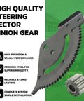 Beefed Up Steering Sector Pinion Gear For Lawn Tractors That Fits John Deere D105 D110 D125 D130 D140 D160 D170 And E Series