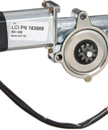 Plug And Play Exact Match Replacement Electric Step Motor For RV Coach Entry Steps Model 301695 Black Delivers Smooth Reliable Operation And Restores Your Step System To Full Function