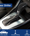 Buick Verano Gear Shift Knob Replacement Black Leather Wrapped Shifter Handle For 2012 2013 2014 2015 2016 2017 Verano Models