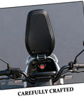 Automatic Aerosol Fire Extinguisher Patch Offering A No Sweat Setup For Quick Flare Zapping On Car Dashboards Wall Outlets And Power Strips positioned above motorcycle controls.