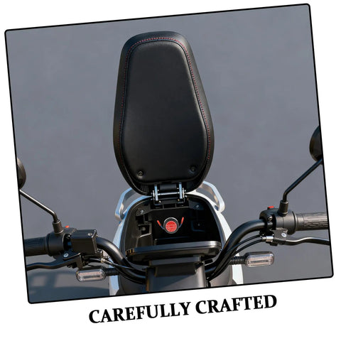 Automatic Aerosol Fire Extinguisher Patch Offering A No Sweat Setup For Quick Flare Zapping On Car Dashboards Wall Outlets And Power Strips positioned above motorcycle controls.