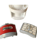 All In One Replacement Parts For Rotator NV501 NV500 UV560 Vacuum Cleaner, Dust Bin Canister with Motor and HEPA Filter Cover