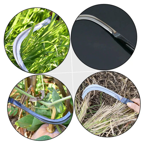 Durable Weeding And Mowing Tool Set Ergonomic Rustproof Lightweight Sharp For Effortless Gardening One Handed Use in garden