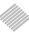 8 Pcs Fully Threaded Rod Set M5 x 65mm Stainless Steel 304 Right Hand Thread Bar Studs, 0.8mm Pitch, Ideal for DIY Projects.