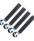 Heavy Duty Carbon Steel Furniture Legs With Casters 4 Pack Table Leg Extenders Riser For Cabinets Sofas Beds Desks Coffee Tables