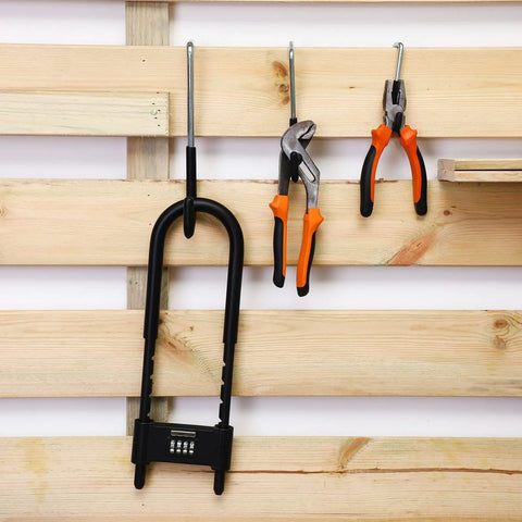 18 Piece Heavy Duty Rafter Hanger Hook Set S Shaped Galvanized Steel No Screws Required For Easy Garage Organization