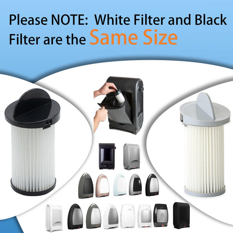 Two Pack HEPA Replacement Vacuum Pre Motor Filter For Real Fit Compatible With Eye Vac Series Home Pro Pet Air And Plus