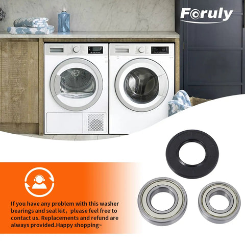 Washer Tub Bearing And Seal Kit For Samsung Replacement Parts shown with washing machines