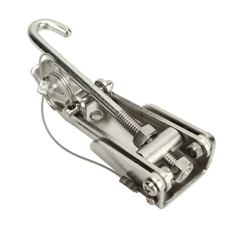 Rustproof Stainless Steel Anchor Chain Tensioner For Boats And Yachts Marine Grade Corrosion Resistant Heavy Duty Anchor Retainer close-up view