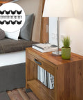 Iron Corner Guard Protector With Black Finish for furniture and speakers shown in cozy bedroom setup.