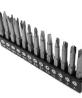Heavy Duty 13 Piece Special Shape Screwdriver Insert Bit Set With Phillips Slotted Spanner Y Style Triangle And Inner Cross Heads No Fuss Cr V Steel on holder