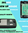 Series II Garage Door Opener Wall Console Replacement For Genie Style Openers, front and back view with circuit board visible.