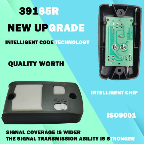 Series II Garage Door Opener Wall Console Replacement For Genie Style Openers, front and back view with circuit board visible.