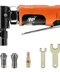 Slick Air Powered Angle Die Grinder Packing A Mean 20000 RPM Punch For Niche Grinding Jobs Compact Pneumatic Rotary Tool with collets.