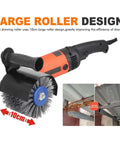 M10 Handheld Burnishing And Polishing Tool For Metal Workpieces with large roller design