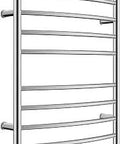 8 Bar Curved Towel Warmer Plug In For Bathroom Easy Install No Fuss Quick Heat Stainless Steel 304 Towel Dryer With Even Heat Distribution