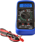 Digital Multimeter XL830L With AC And DC Voltage Measurement Current Resistance And Continuity Tester with probes