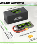 3S 1400mAh 11.1V LiPo Battery With 50C Discharge, XT60 And TRX Connectors For RC Planes, Helis, Quads, Drones, Multi Motors, Soft Case Pack, JST XHR 4P Charging Plug, packaging box and included accessories