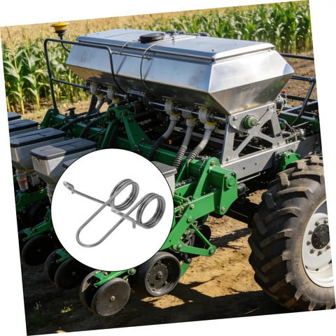 Beefy Heavy Duty Steel Torsion Spring Replacement Pack 2 Easy Install Seeding Parts For Farm Seeders And Corn Planters Wear Resistant High Strength Gear For Garden And Field Use on seeder