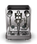 Giotto Fast V Espresso Machine Vibratory Pump Delivers Pro Level Shots That Hit Different Thanks to Insulated Heat Exchanger and PID Temp Control in sleek chrome finish.