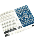 DIY SMD SMT Welding Practice Soldering Skill Training Board With Water Lamp Circuit Demonstration And Backside Ruler For Easy Component Measurement Pro Grade Soldering Kit For Electronics Nerds And Hobbyists 3 To 12V