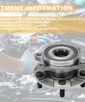 Pair Of Front Wheel Hub And Bearing Assemblies 513258 For Rav4 2006 To 2018 Mirai 2016 To 2020 And Scion tC 2011 To 2016